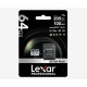 Lexar 64 GB microSDXC Professional Silver Plus UHS-I U3 V30 A2 Class 10 (LMSSIPL064G-BNANG)
