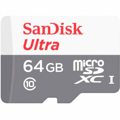 SanDisk 64 GB microSDXC UHS-I Ultra SDSQUNS-064G-GN3MN