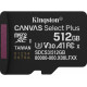 Kingston 512 GB microSDXC Canvas Select Plus Gen3 SDCS3/512GBSP 
