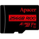 Apacer 256 GB microSDHC Class 10 UHS-I V10 + SD adapter (AP256GMCSX10UB-R)