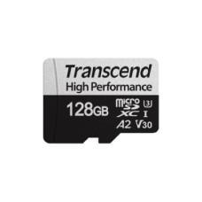 Transcend 128 GB microSDXC Class 10 UHS-I U3 330S + SD Adapter TS128GUSD330S