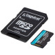 Kingston 128 GB microSDXC class 10 UHS-I U3 Canvas Go! Plus + SD Adapter SDCG3/128GB