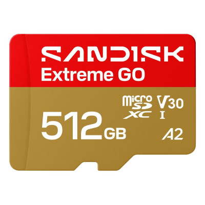 SanDisk 512 GB microSDXC Extreme GO (SDSQXGN-512G-GN6MN)