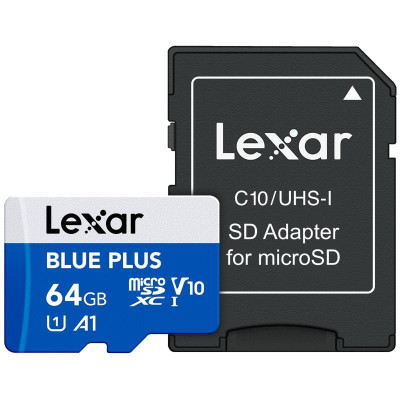 LEXAR 64GB UHS-I W/A LMSBLPL064G-BNANG