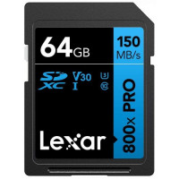 Lexar 64GB SDXC class 10 UHS-I (LSD0800P064G-BNNAG)