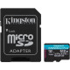 Kingston 512 GB microSDXC Canvas Go! Plus UHS-I U3 V30 A2 Class 10 + Adapter (SDCG4/512GB)