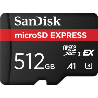 SanDisk 512 GB microSDXC Express (SDSQXFN-512G-GN4NN)