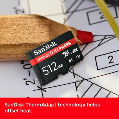 SanDisk 512 GB microSDXC Express (SDSQXFN-512G-GN4NN)