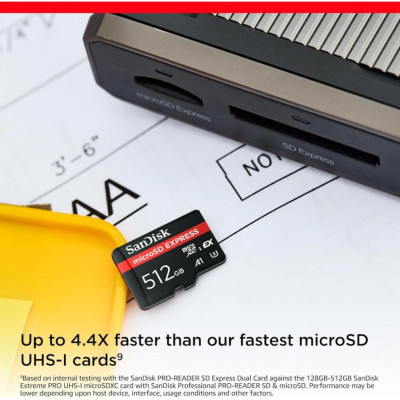SanDisk 512 GB microSDXC Express (SDSQXFN-512G-GN4NN)