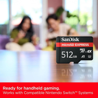 SanDisk 512 GB microSDXC Express (SDSQXFN-512G-GN4NN)