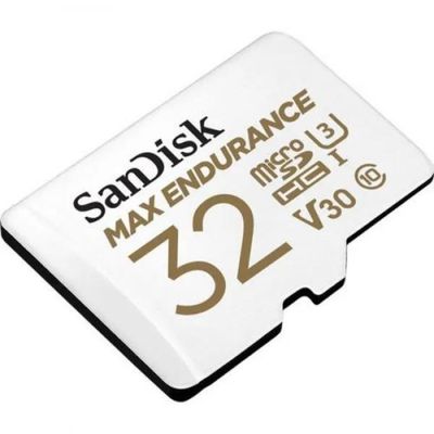 SanDisk 32 GB microSDHC Max Endurance UHS-I U3 V30 SDSQQVR-032G-GN6IA