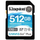 Kingston 512 GB SDXC Class 10 UHS-I U3 Canvas Go Plus SDG3/512GB