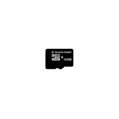 Silicon Power 16 GB microSDHC Class 10 SP016GBSTH010V10