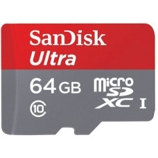 SanDisk 64 GB microSDXC UHS-I Ultra A1 SDSQUA4-064G-GN6MN