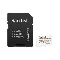 SanDisk 256 GB microSDXC Max Endurance UHS-I U3 V30 + SD adapter SDSQQVR-256G-GN6IA