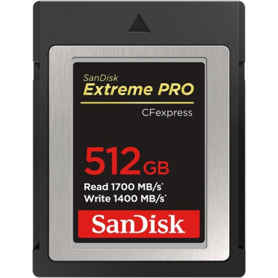 SanDisk 512 GB Extreme Pro CFexpress Type B (SDCFE-512G-GN4IN)