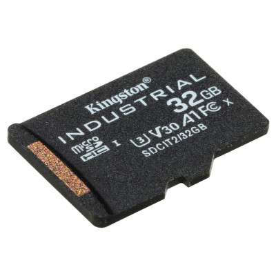 Kingston 32 GB microSDHC UHS-I (U3) V30 A1 Industrial (SDCIT2/32GBSP)