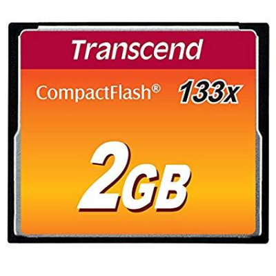 Transcend 2 GB 133X CompactFlash Card TS2GCF133