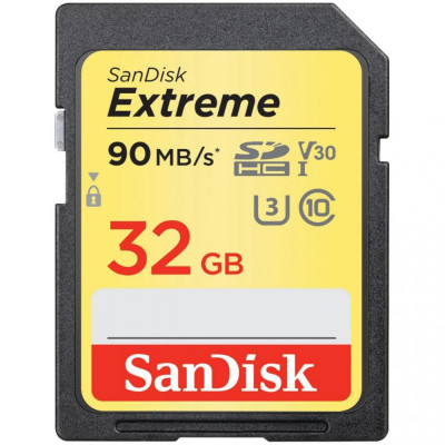 SanDisk 32 GB SDHC UHS-I U3 Extreme 2-pack SDSDXVE-032G-GNCI2