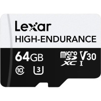 Lexar 64 GB microSDXC High-Endurance (LMSHGED064G-BCNNG)