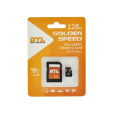 GTL 128 GB microSDXC UHS-I U1 + SD adapter (GTL-128-Micro)