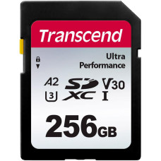 TRANSCEND SD 256GB C10 UHS-I U3 A2 R160/W90MB/s 4K (TS256GSDC340S)