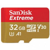 SanDisk 32 GB microSDHC UHS-I U3 Extreme A1 V30 SDSQXAF-032G-GN6MN