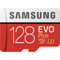 Samsung 128 GB microSDXC Class 10 UHS-I U3 EVO Plus 2020 + SD Adapter MB-MC128HA
