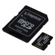 Kingston 256 GB microSDXC Class 10 UHS-I U3 Canvas Select Plus + SD Adapter SDCS2/256GB