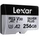 Lexar 256 GB microSDXC Professional Silver Plus UHS-I U3 V30 A2 Class 10 (LMSSIPL256G-BNANG)