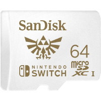 SanDisk 64 GB microSDXC for Nintendo Switch (SDSQXAT-064G-GN3ZN)