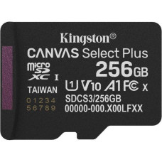 Kingston 256 GB microSDXC Canvas Select Plus Gen3 SDCS3/256GBSP