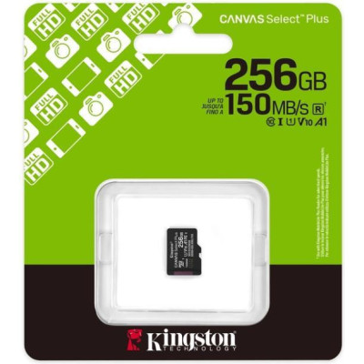 Kingston 256 GB microSDXC Canvas Select Plus Gen3 SDCS3/256GBSP