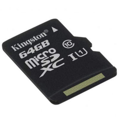 Kingston 64 GB microSDXC Class 10 UHS-I Canvas Select Plus SDCS2/64GBSP
