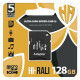 Hi-Rali 128 GB microSDHC class 10 UHS-I (U3) + SD adapter HI-128GBSD10U3-01