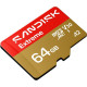 SanDisk 64 GB microSDXC Extreme Go (SDSQXGN-064G-GN6MN)