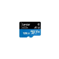 Lexar 128 GB microSDXC 633x + SD-adapter (LSDMI128BB633A)