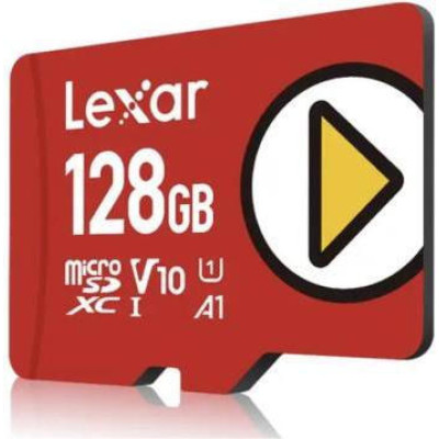 Lexar 128 GB microSDXC Play UHS-I U3 V30 A2 Class 10 (LMSPLAY128G-BNSNG)