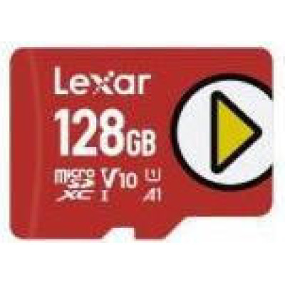 Lexar 128 GB microSDXC Play UHS-I U3 V30 A2 Class 10 (LMSPLAY128G-BNSNG)
