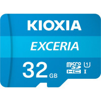 Kioxia 32 GB microSDHC Class 10 UHS-I+SD Adapter LMEX1L032GG2