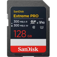 SanDisk 128 GB SDXC Extreme Pro UHS-II U3 V90 Class 10 (SDSDXDM-128G-GN4IN)