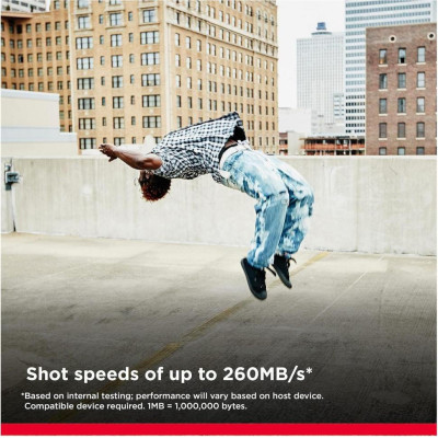 SanDisk 128 GB SDXC Extreme Pro UHS-II U3 V90 Class 10 (SDSDXDM-128G-GN4IN)