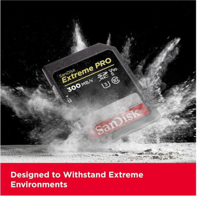 SanDisk 128 GB SDXC Extreme Pro UHS-II U3 V90 Class 10 (SDSDXDM-128G-GN4IN)