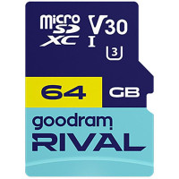 GOODRAM 64 GB microSDXC Rival (GGSM3AA-0640R12)