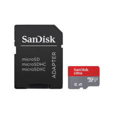 SanDisk 512 GB microSDXC UHS-I Ultra A1 + SD adapter (SDSQUAC-512G-GN6MN)