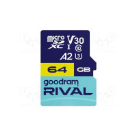 GOODRAM 64 GB microSDXC Rival (GGSM2AA-0640R12)