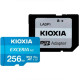 Kioxia 256 GB microSDXC Exceria G2 UHS-I U3 V30 A1 Class 10 + SD-adapter (LMEX2L256GG2)