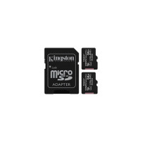 Kingston 64 GB microSDXC Class 10 UHS-I Canvas Select Plus Two Pack + SD Adapter SDCS2/64GB-2P1A