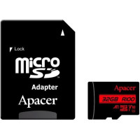 Apacer 32 GB MicroSDHC UHS-I Class 10 + SD adapter (AP32GMCSH10UB-R)