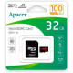 Apacer 32 GB MicroSDHC UHS-I Class 10 + SD adapter (AP32GMCSH10UB-R)